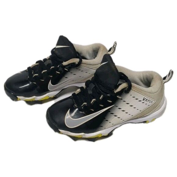 Nike Other - Nike Vapor Youth Football Cleats Size 12C Children Sports Black/ White 12 C